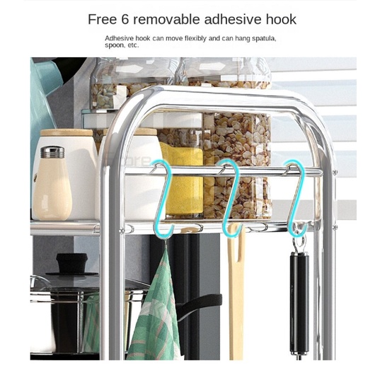 Kệ Đựng Lò Vi Sóng Inox 304 Eckbert Kitchen 💎💎💎💎