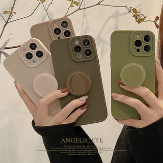 Ốp Điện Thoại Có Giá Đỡ Phong Cách Retro Đơn Giản Cho iPhone 14 14pro max 13 12 11