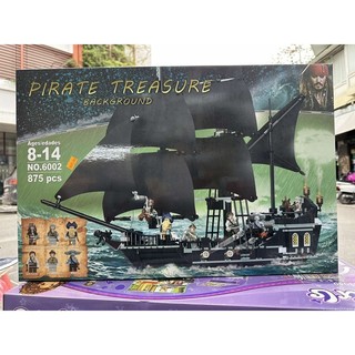 Đồ chơi Xếp hình cướp biển Caribbean 4184 6002 Tàu Ngọc trai đen