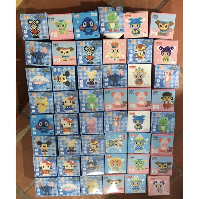 Lego mini mẫu đẹp