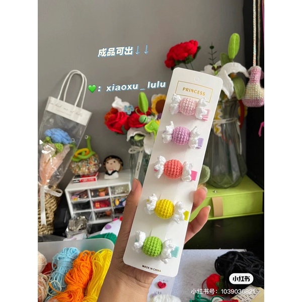 Kep tóc kẹo ngọt HandMade