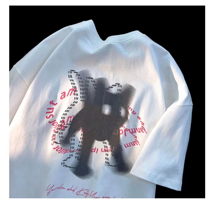 NRVP Áo Thun 100% Cotton Tay NgắN Plus Size Cho Nam Và Nữ