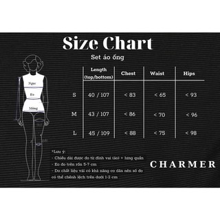 Set áo ống | TUBE SET | CHARMER