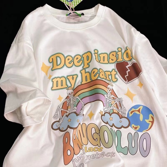 NRVP Áo Thun 100% Cotton Tay NgắN Plus Size Cho Nam Và Nữ