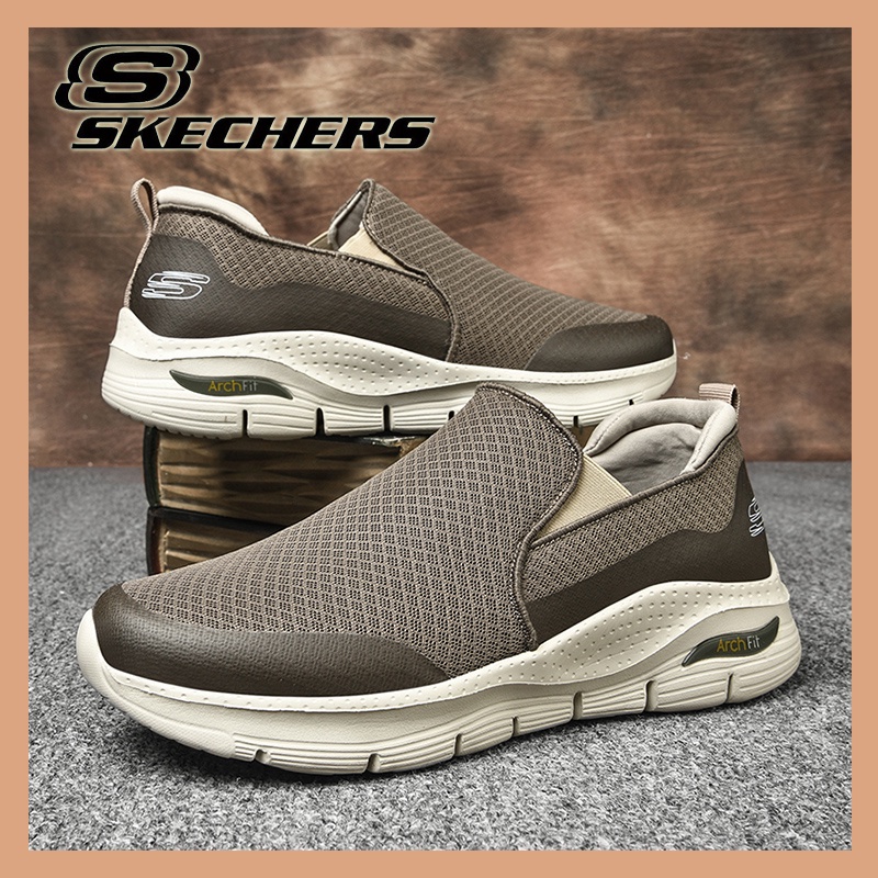 Giày Thể Thao Cổ Thấp Thoáng Khí Thời Trang Cho Nam Skechers_ GO ARCH FIT