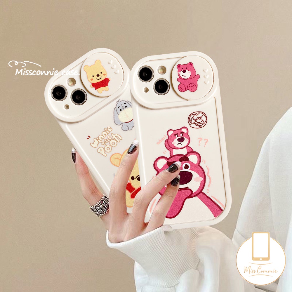 Ốp Điện Thoại Dẻo Họa Tiết Hoạt Hình Winnie The Pooh Cho iPhone 11 Pro Max 7Plus XR X 13 11 12 Pro Max 8Plus XS Max