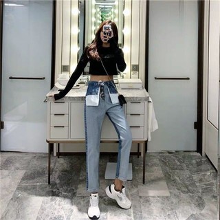 [ORDER+ẢNH THẬT] Quần bò cạp cao ulzzang