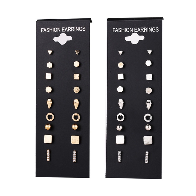 Khuyên tai AY kiểu hình học thời trang cho nữ