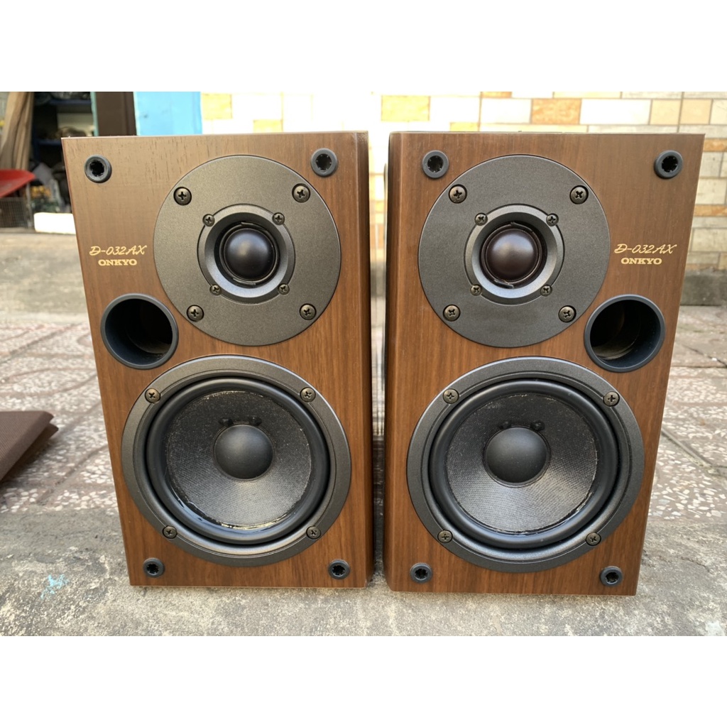 Bán Cặp Loa Booksheolf Onkyo D - 032AX đẹp keng hát tốt  Cặp loa onkyo D- 032AX chuẩn Japan