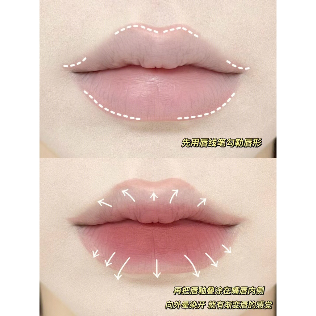Son Môi Kiêm Chì Kẻ Viền Môi Trang Điểm Nội Thất Cappuvini