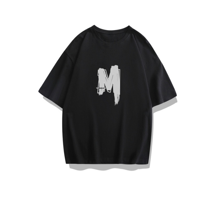 Áo thun NRVP 100% cotton tay ngắn thời trang plus size cho nam và nữ