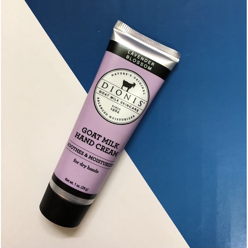 Kem dưỡng da tay Dionis Goat Milk Hand Cream 28g  - Tinh chất sữa dê USA