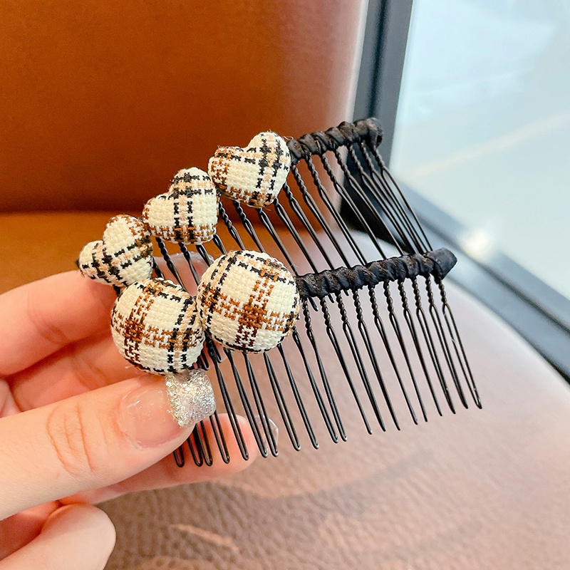 Lược Kẹp Tóc Hình Nơ Hoa Dễ Thương Thời Trang Hàn Quốc Cho Bé Gái