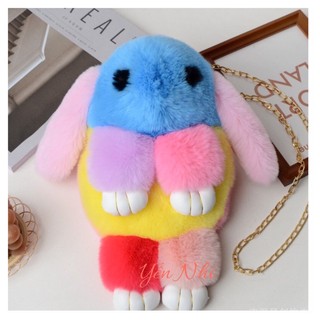 Túi đeo chéo,balo thỏ lông cute