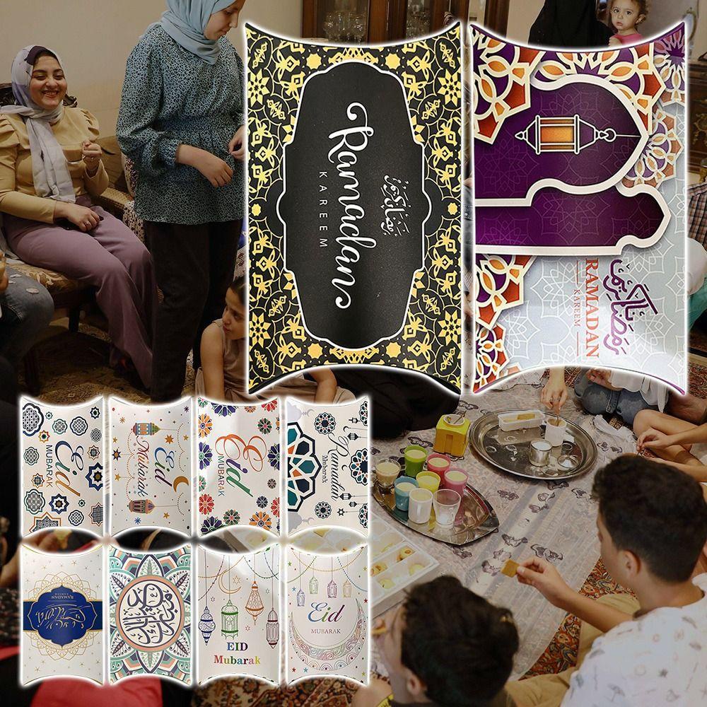 LAKAMIER Set 10 Hộp Giấy Đựng Kẹo Trang Trí Tiệc