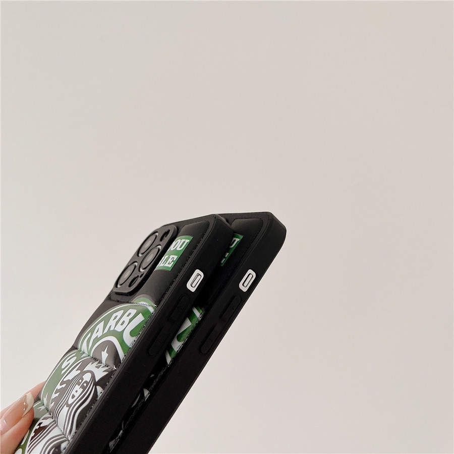 Ốp Điện Thoại Cotton Họa Tiết Puffer Cho iphone 14 Pro Max / 14 Plus / 13 Pro Max 12 Pro 11 Pro Max X XS XR