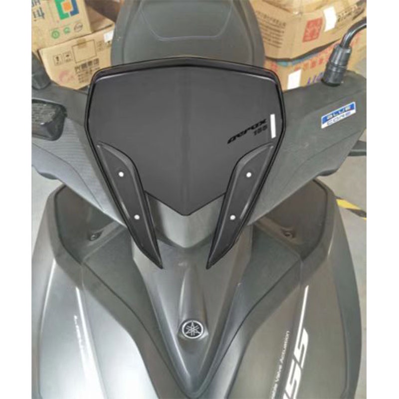 Kính Chắn Gió Màu Đen Trong Suốt Cho Xe Yamaha nvx155 nvx155 v1 v2 aerox155