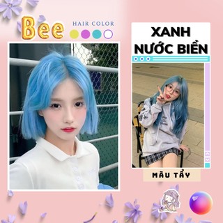 Thuốc nhuộm tóc màu XANH NƯỚC BIỂN cần tẩy | Bee haircolor, Beehaircolor