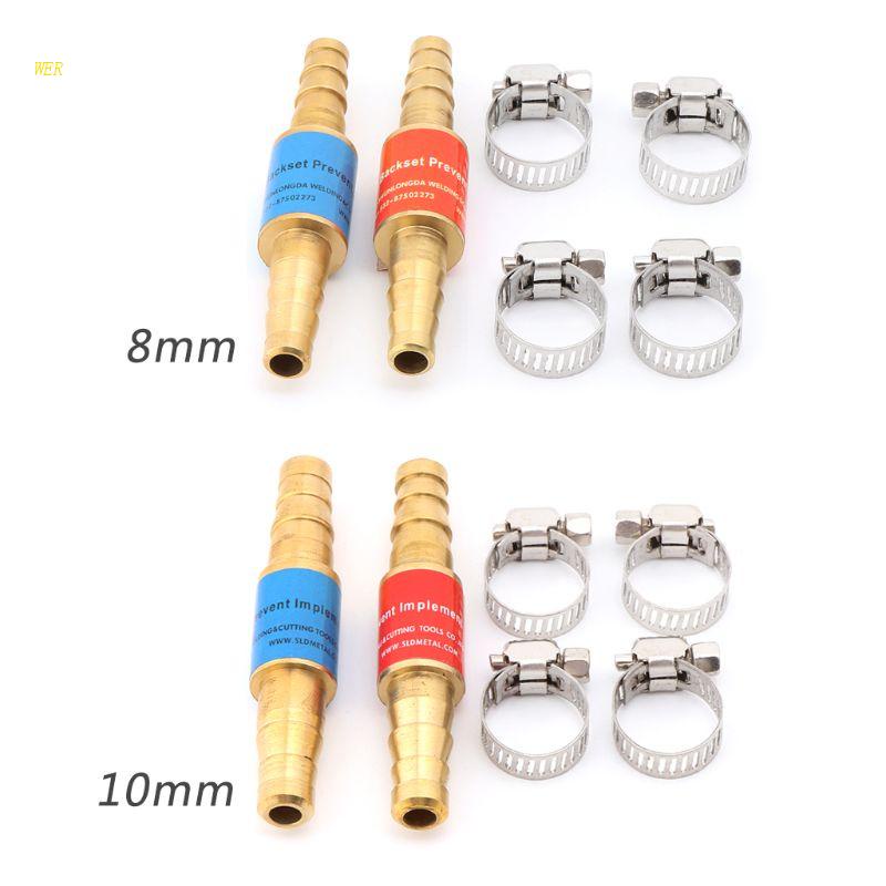 Wer Bộ 2 Ống Dẫn Nhiên Liệu Khí Propane &amp; Oxy Acetylene