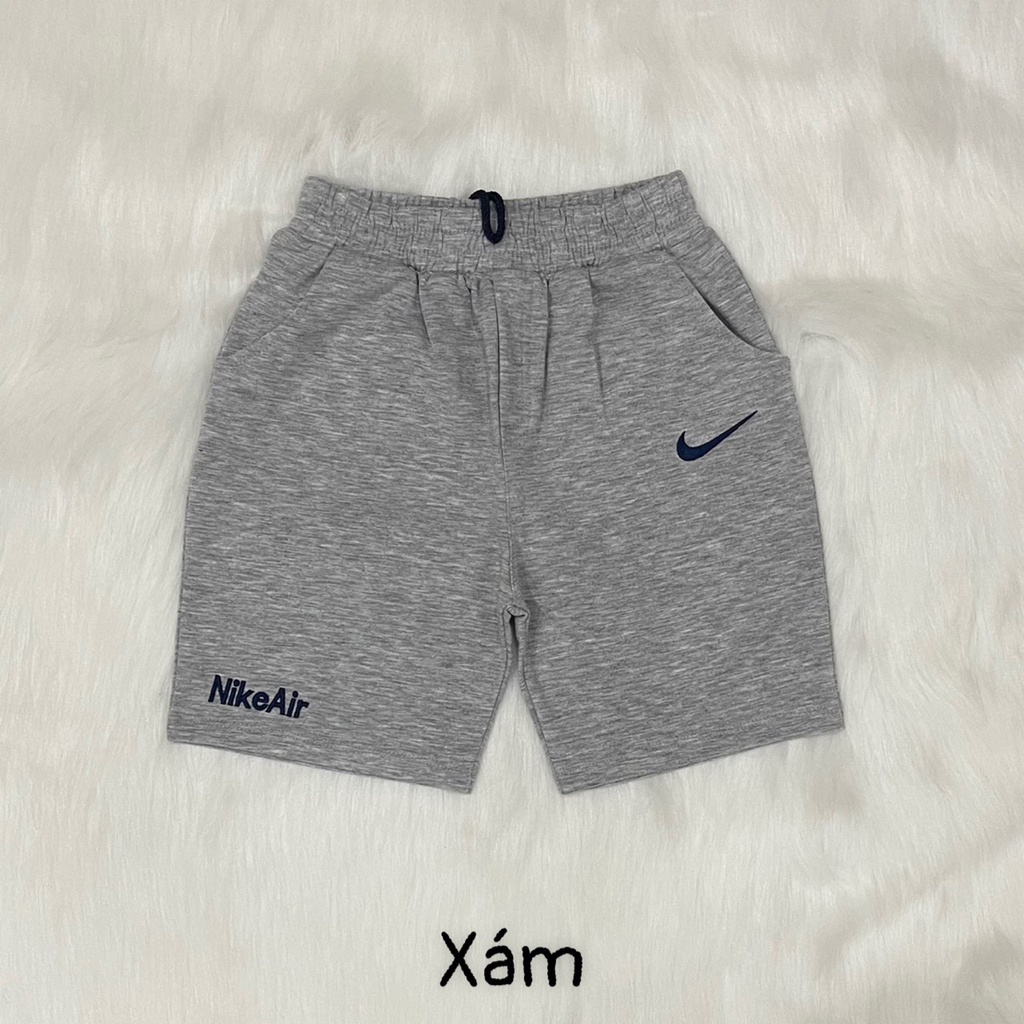 Quần đùi cho bé trai.Quần short bé trai thêu ni_ke