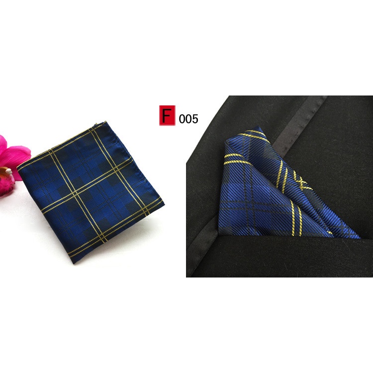 Khăn tay lụa EFAN bỏ túi in họa tiết thời trang dành cho nam