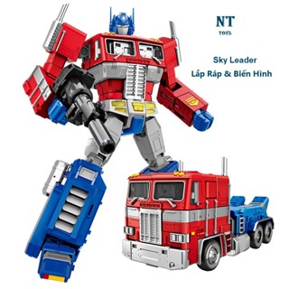 Đồ chơi Robot biến hình mới King Kong Optimus Prime Hornet (Mô hình đôi ô tô Robot) - Không dùng Pin chỉ lắp ráp