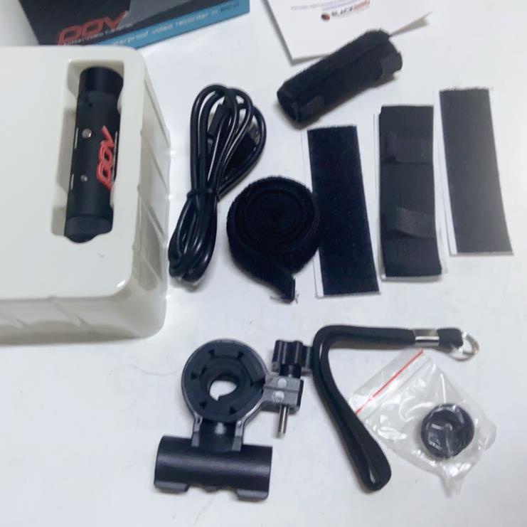 Đầu ghi hình camera chống nước độ nét cao với thẻ nhớ 8G gắn xe đạp xe máy