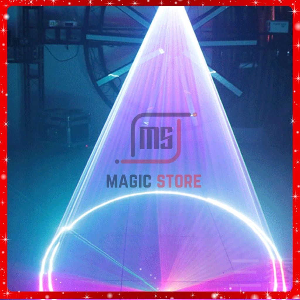 Đèn Laser Quét Tia Đèn Karaoke Laser RGB 1000 1 Cửa 7 Màu Đèn Sân Khấu Giá Sỉ