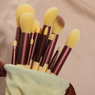 Set 13 Cọ Trang Điểm Kabuki Lông Mềm