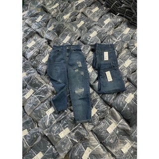 Quần jean baggy rách gối