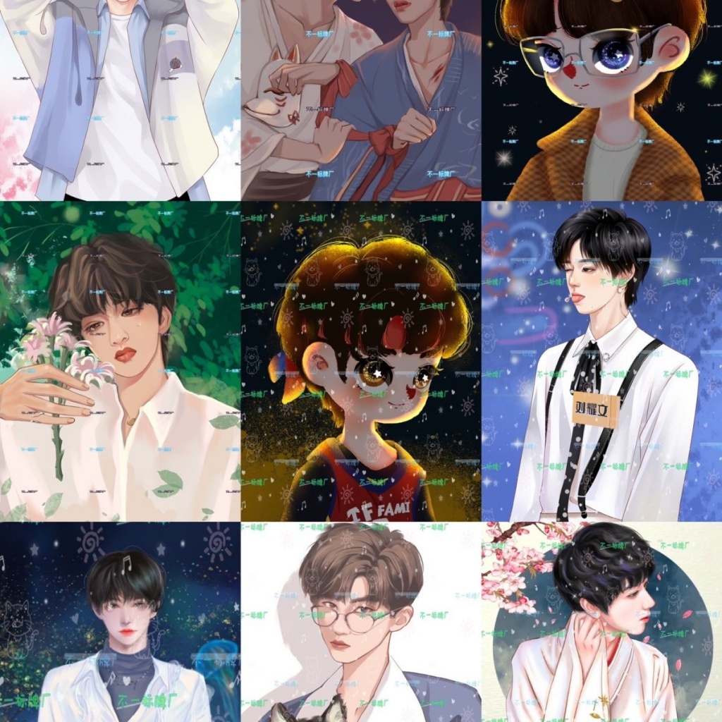 TNT Junior 9.9 Acrylic Stand Up Keyclasp Blind Box với khóa đứng