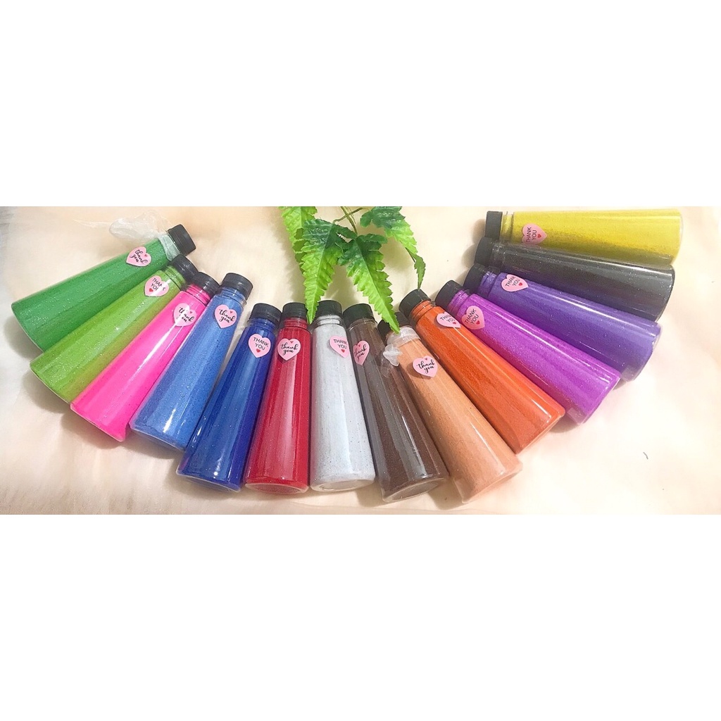 Cát Màu Có Kim Tuyến Lấp Lánh  500Gram| Thao Wedding Guestbook