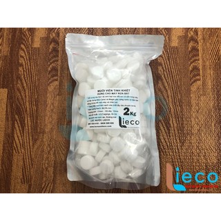 2kg muối viên tinh khiết dùng cho máy rửa bát - lieco