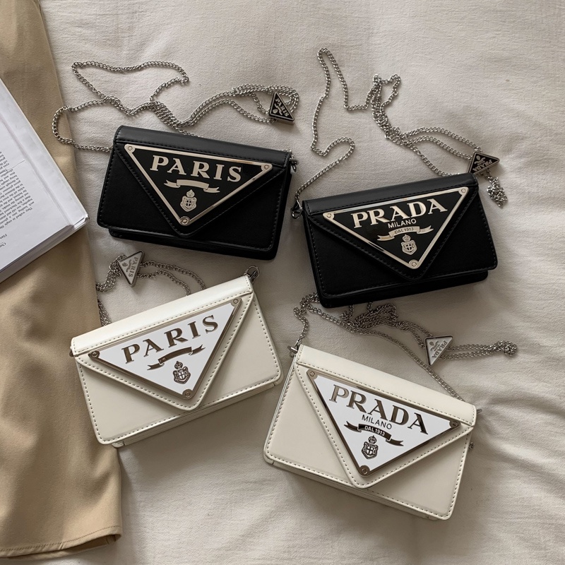 Túi xách nữ phong cách Âu Châu dây đeo điều chỉnh ngắn dài Capucha T268