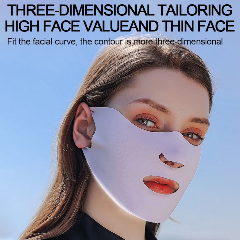 Khẩu Trang Thể Thao Che Tai Chống Tia UV Dưỡng Ẩm Thoáng Khí