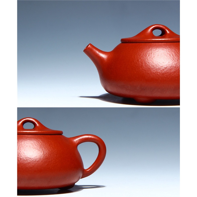 Ấm Tử Sa Nghi Hưng Thạch Biều Cảnh Chu 220 ml (Tiểu Môi Dao Chu Nê)