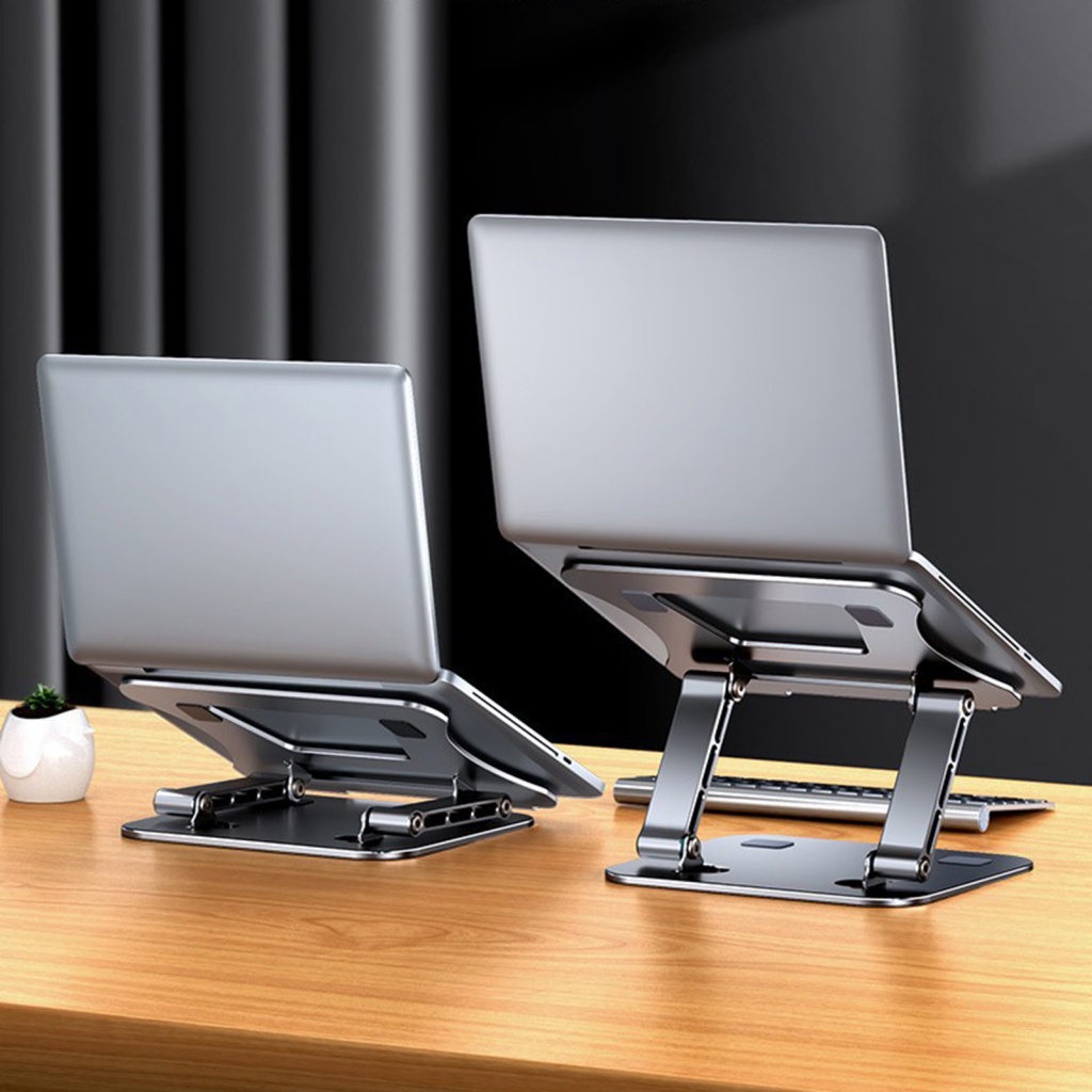 Giá Đỡ Laptop Bằng Hợp Kim Nhôm Hình Hoa Hướng Dương Độ Bền Cao Có Thể Điều Chỉnh