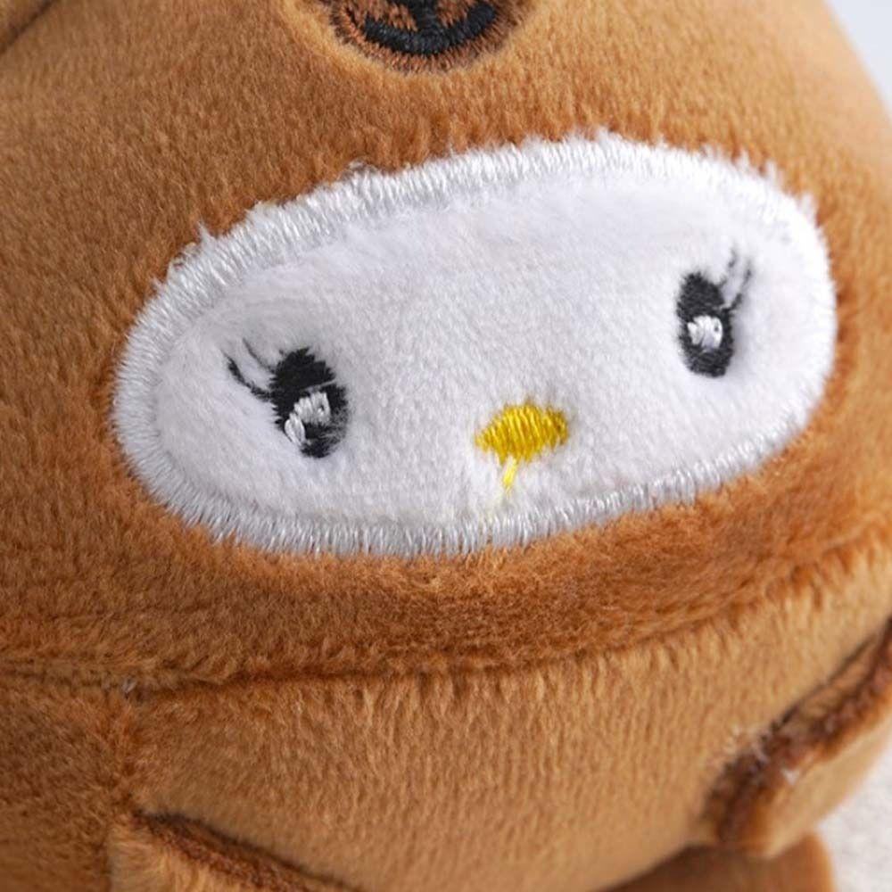 NICKOLAS Móc Chìa Khóa Hình Thú Nhồi Bông Đáng Yêu