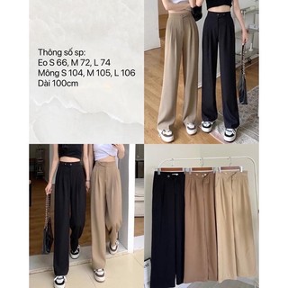 Quần Culotes xếp ly