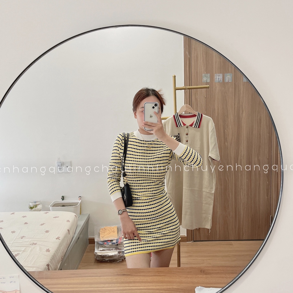 (V20) Váy đầm nữ len cao cấp đẹp dáng ngắn quảng châu, váy mongtoghi nữ ulzzang co giãn 4 chiều quảng châu cao cấp