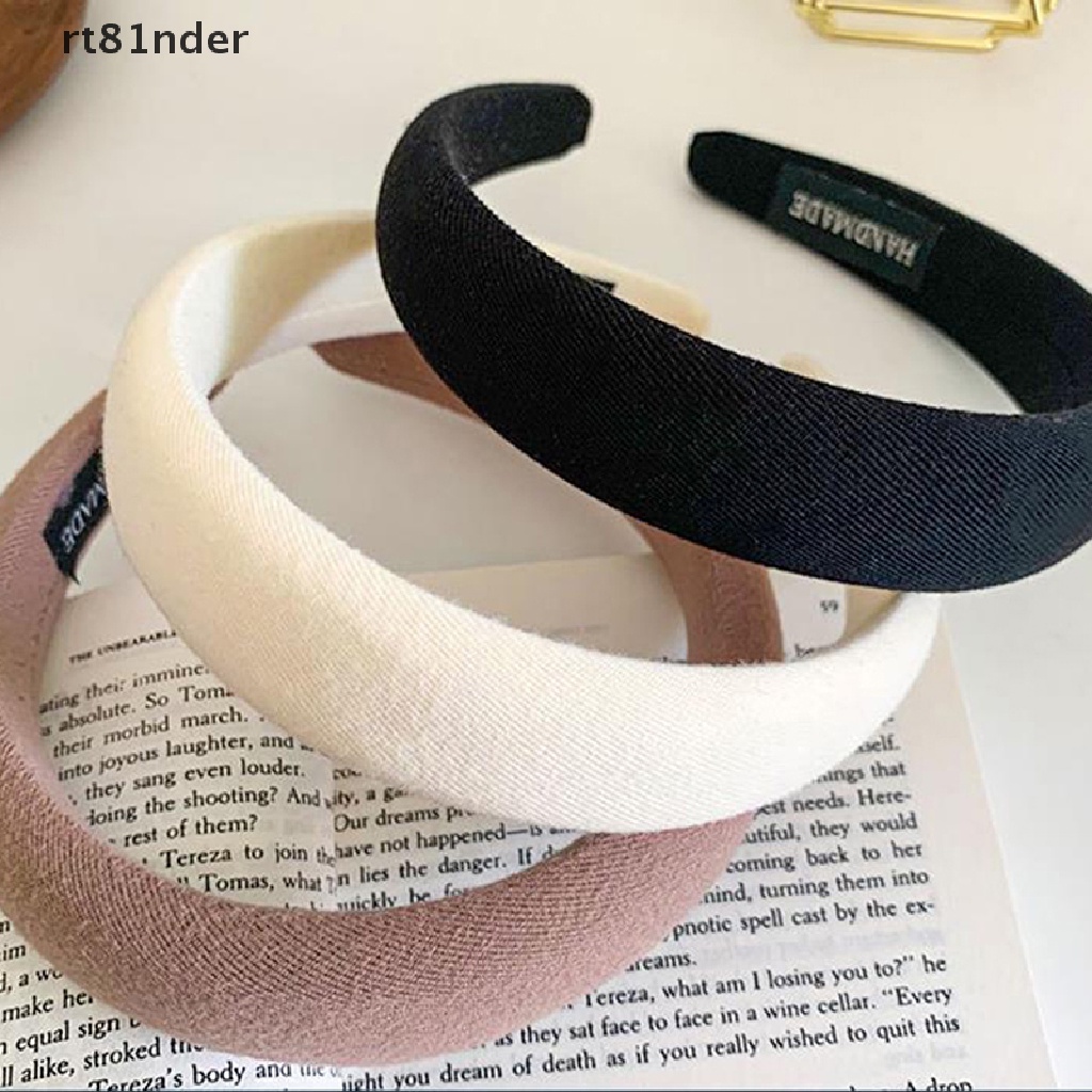 Băng Đô Cài Tóc Bằng Nhung Dày Dặn Thời Trang Xinh Xắn Cho Nữ