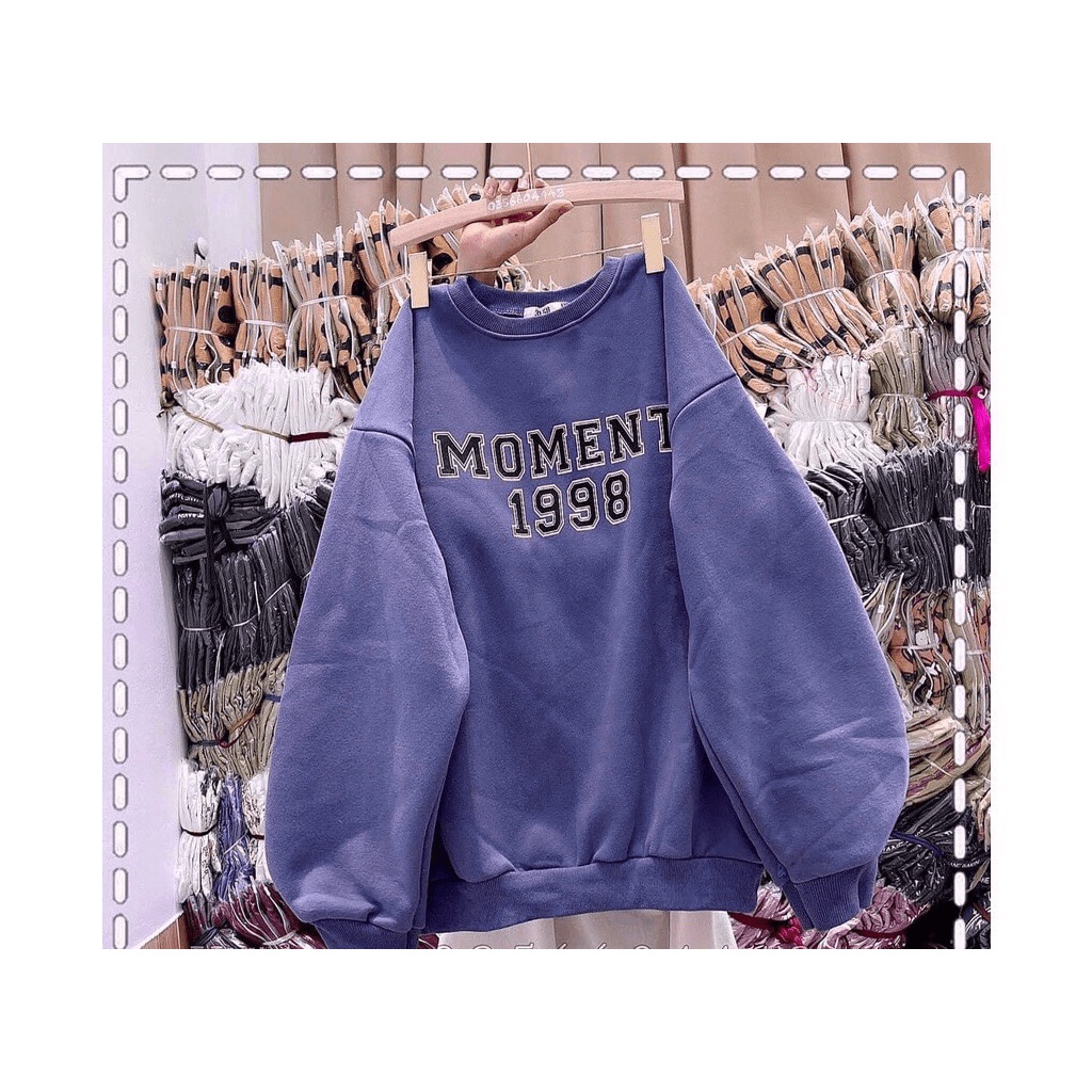 (HCM) Áo khoác nỉ cổ chui trùm đầu - form rộng phong cách hàn quốc siêu xịn -tt thu đông ấm áp cho các chị em KME FASHIO