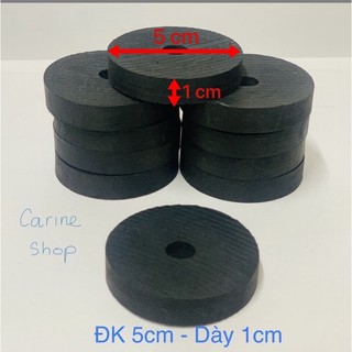 combo 10 long đền cao su phi 50 dày 10 (5cmx1cm)