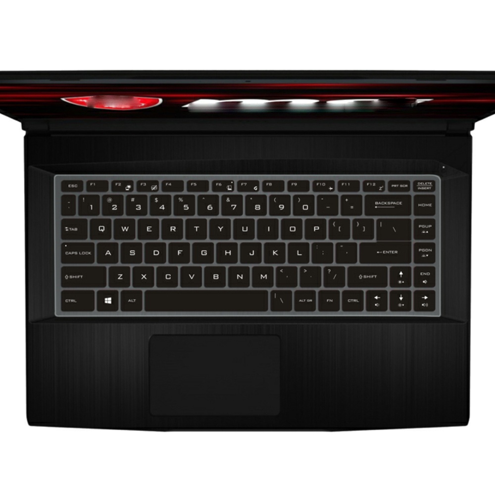 Dành Cho MSI Mỏng 15 B13UC-3456MY15.6 Inch Bàn Phím Silicon Chống Bụi Bàn Phím Bao Da Bảo Vệ Da