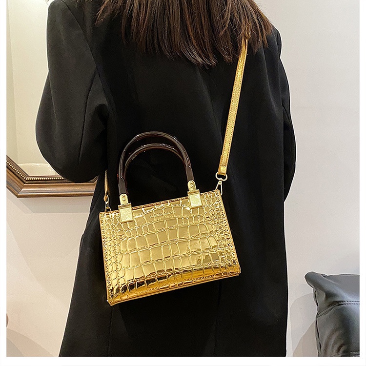 Túi Đeo JASMIN NOIR Chéo Giả Da Cá Sấu Thời Trang Nữ
