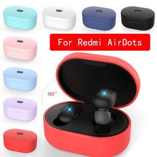 Vỏ bọc silicone bảo vệ hộp sạc tai nghe xiaomi mi redmi airdots 2 không dây