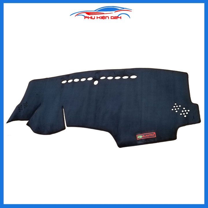 Thảm taplo nhung Elantra 2016-2017-2018-2019-2020-2021 chống nắng nóng làm mát xe mở rộng tầm nhìn