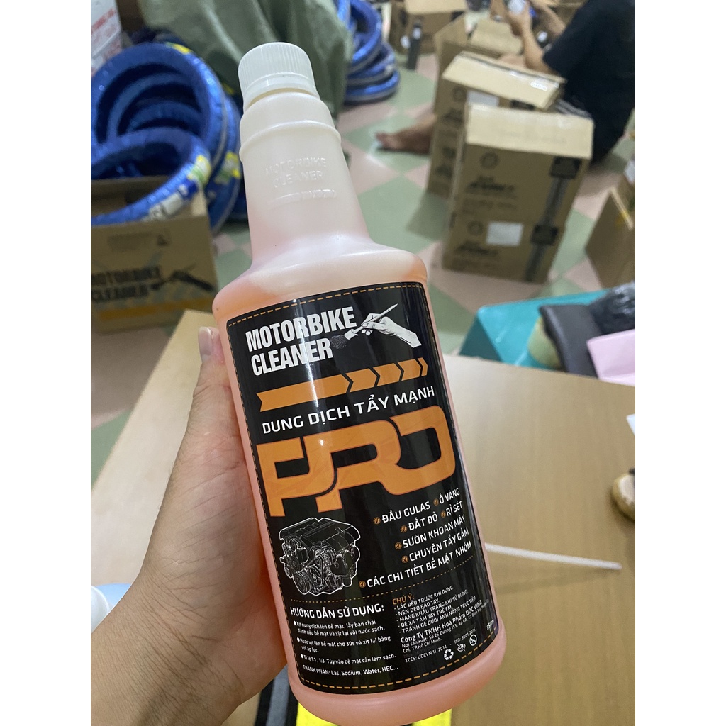 Combo Mortobike cleaner motobike clean - Vệ Sinh Đa năng - Tẩy Nhôm Tặ