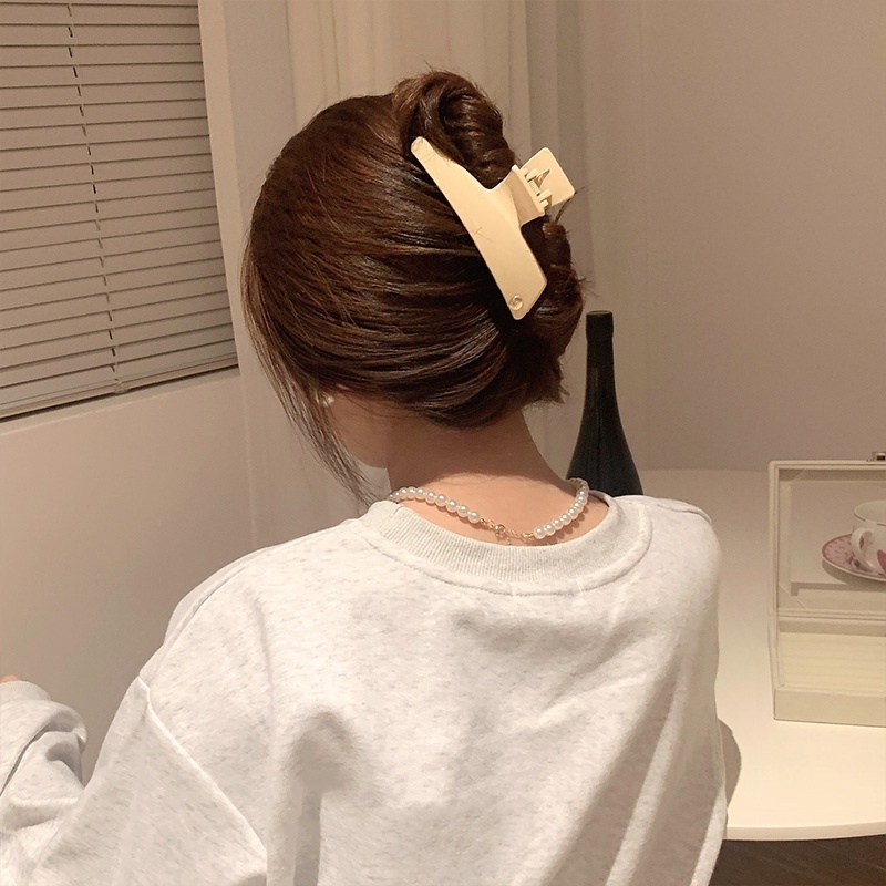 Kẹp Tóc Thời Trang Hàn Quốc Chất Liệu acrylic Phong Cách retro