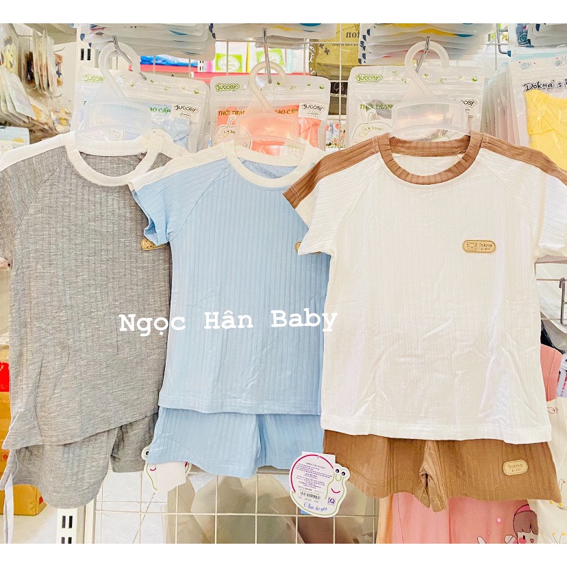 Bộ cổ tròn cộc tay Dokma DB1394